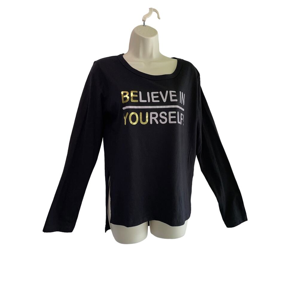 Zelos, "Believe in Yourself", Long Sleeve‎ T, Medium